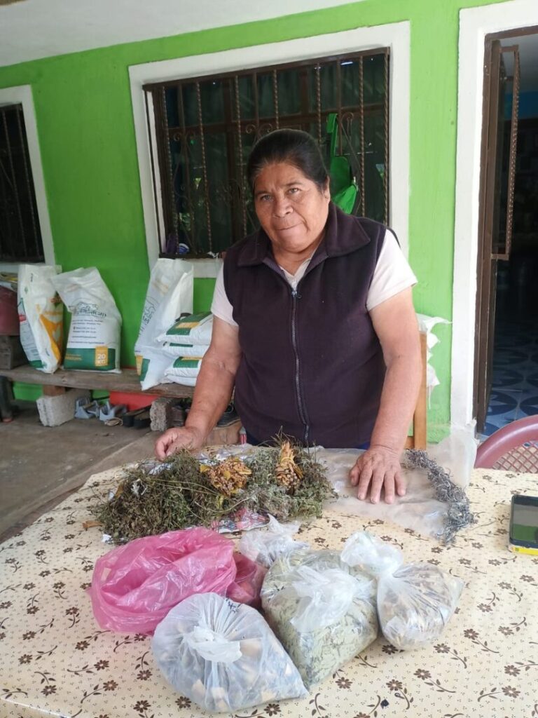 Lucrezia is known throughout the community for her herbal remedies