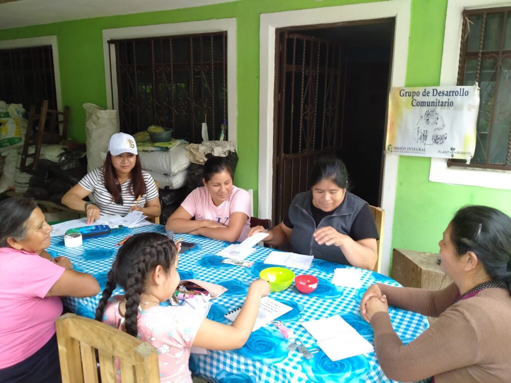 Lucrezia and her Purpose Group saving together