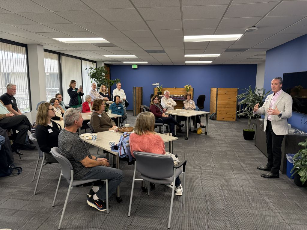 CEO Reception at the Plant With Purpose Office