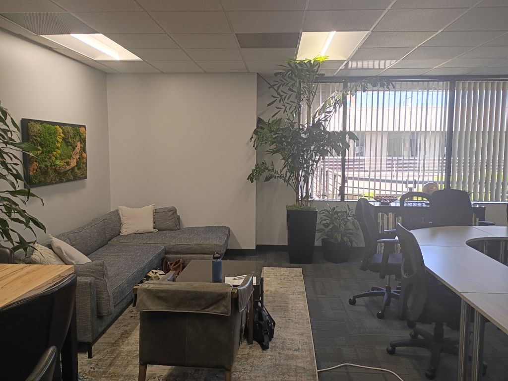 Plant With Purpose headquarters office lounge