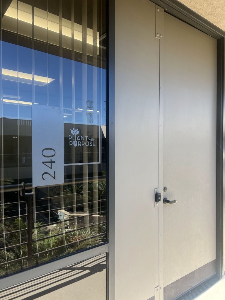 Plant With Purpose office entrance Suite 240
